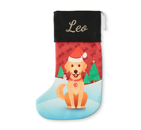 Personalized Stocking - Dog