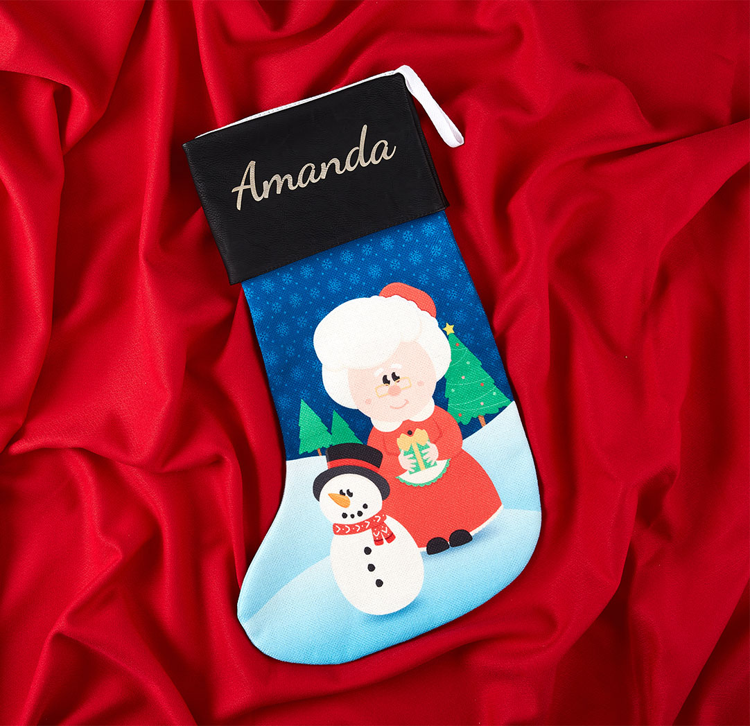 Personalized Stocking - Mrs. Claus