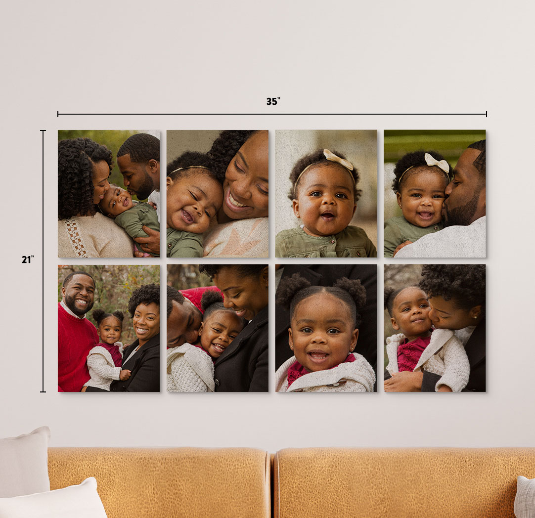  8x10 Premium Canvas - Set of 8