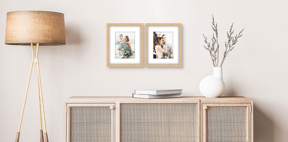 8x10 Wood - Set of 2