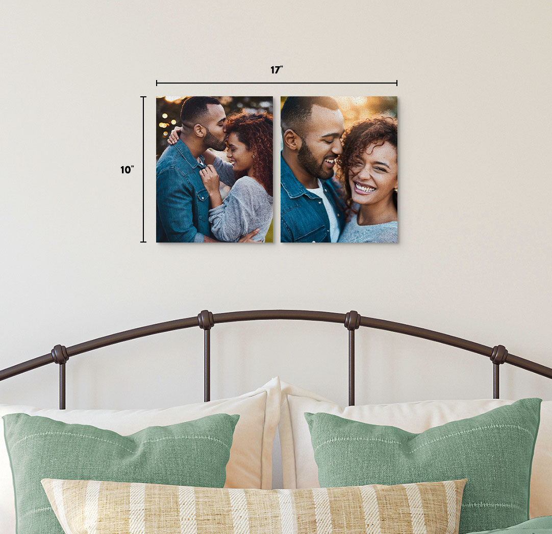 8x10 Premium Canvas - Set of 2