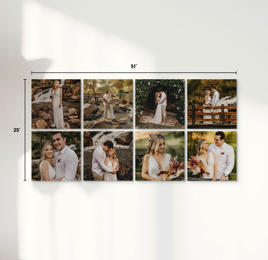 12x12 Value Canvas - Set of 8