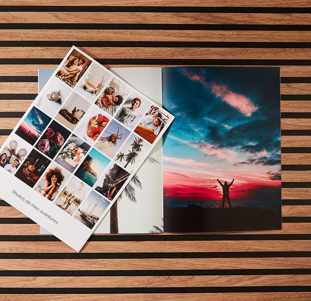 Livre imprimé de 12 x 9 po