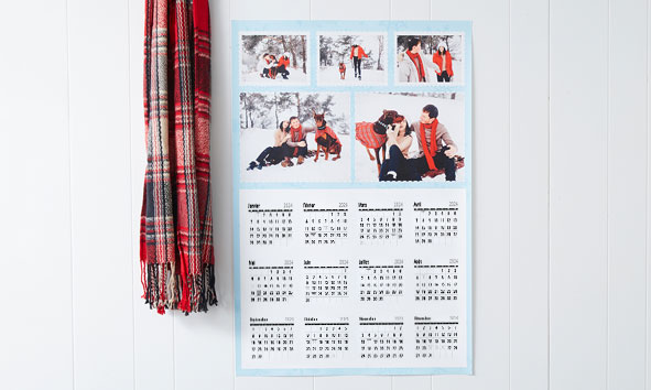 Calendriers affiches