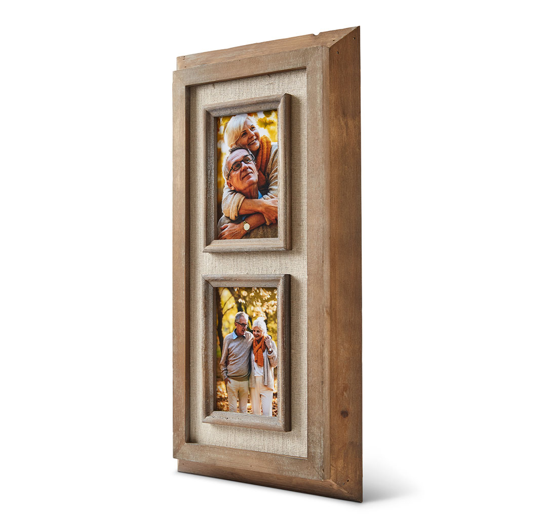 Cadre vertical en bois 4 x 6 po (2)