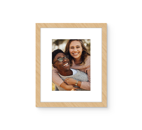 8x10 Wood Framed Spark Poster