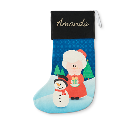 Personalized Stocking - Mrs. Claus