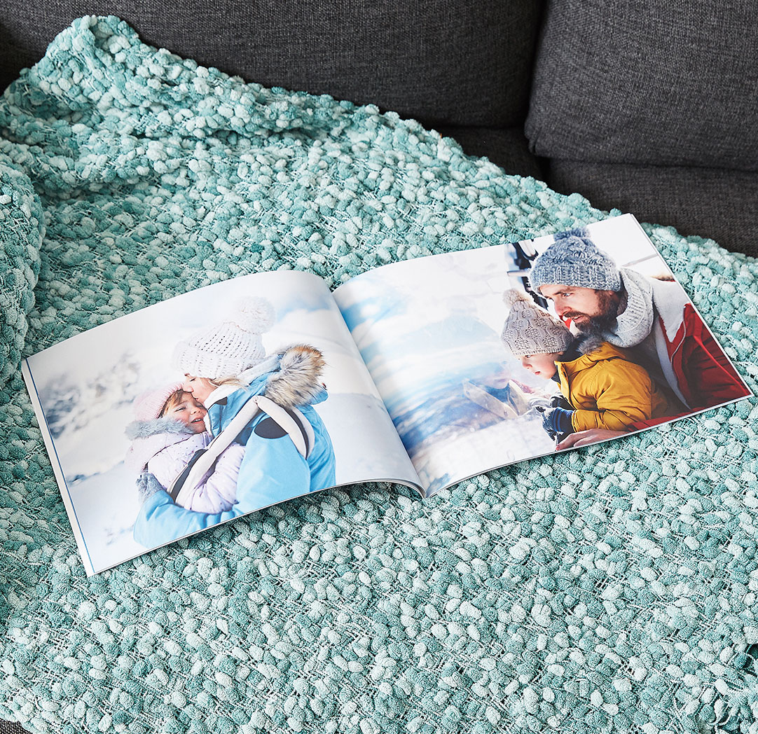 Albums photo à couverture souple personnalisée de 8,25  x 11 po