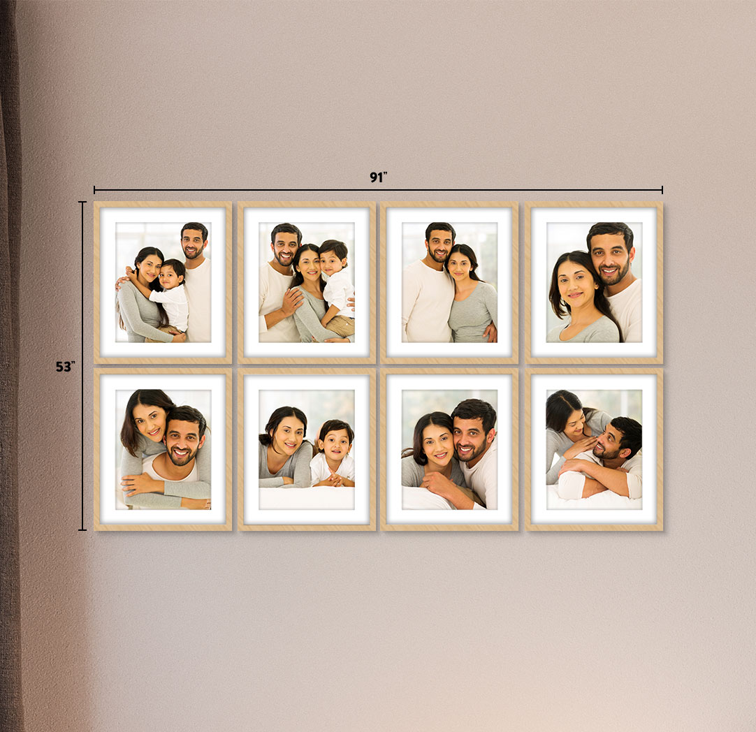 16x20 Wood - Set of 8