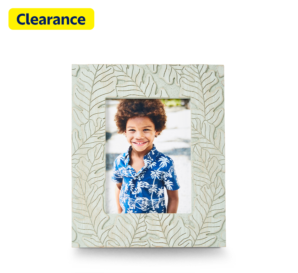 6x8 Carved Tropical Frame