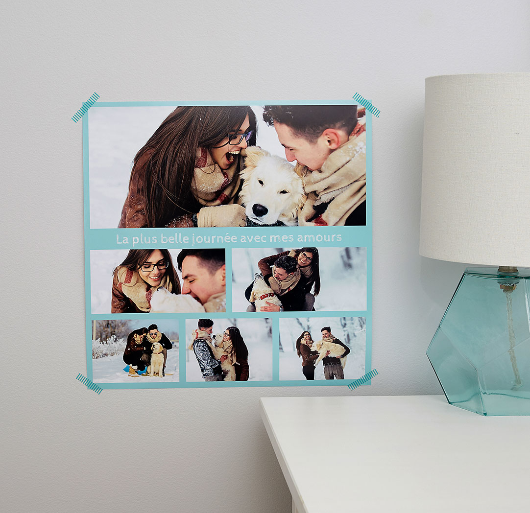 Affiches prêtes le lendemain de 16 x 16 po