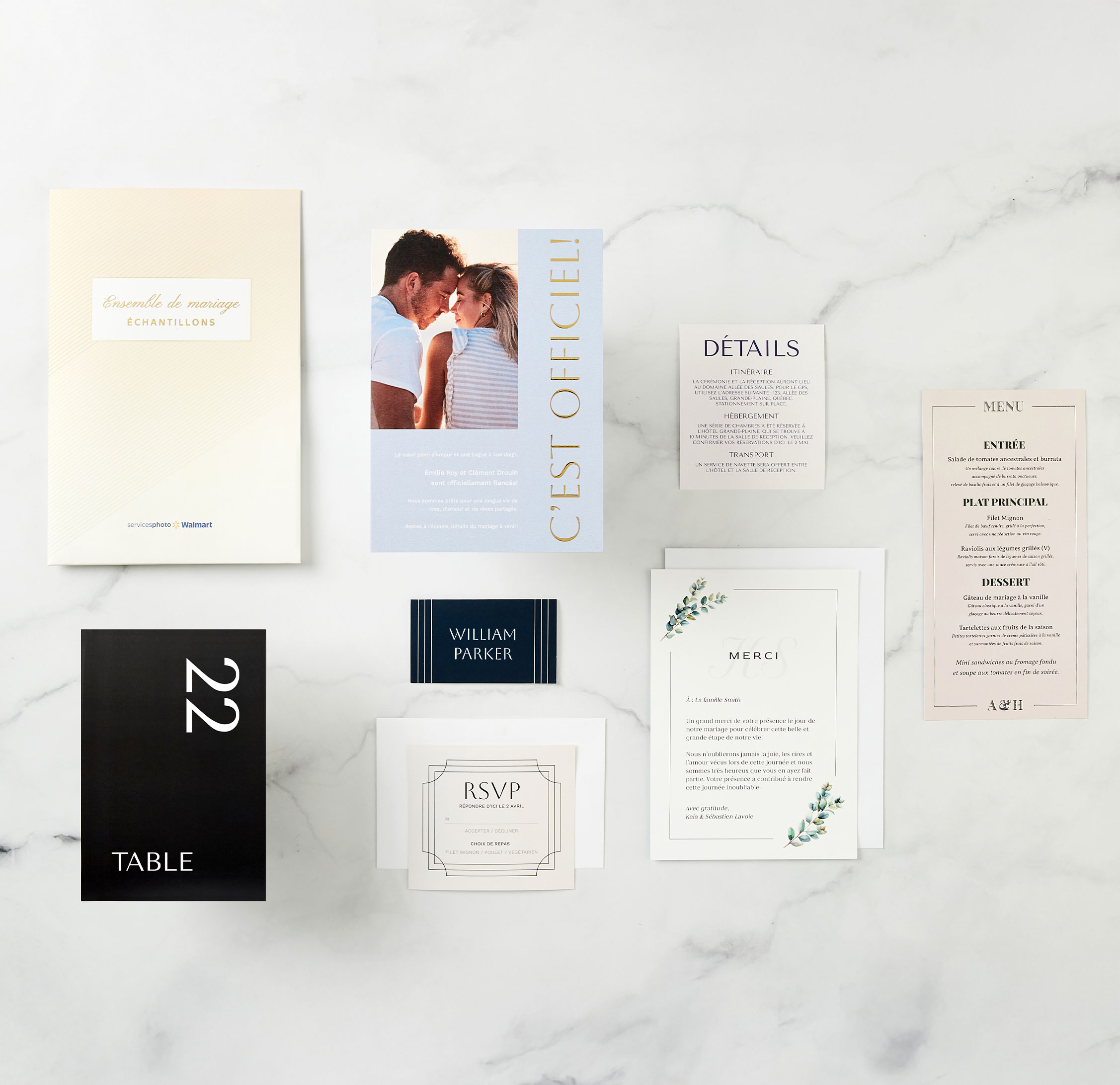 Ensemble d’échantillons - Pour les utilisateurs inscrits.