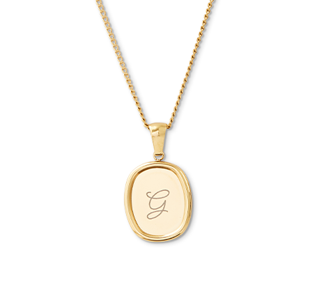 Medallion Necklace - Gold Colour