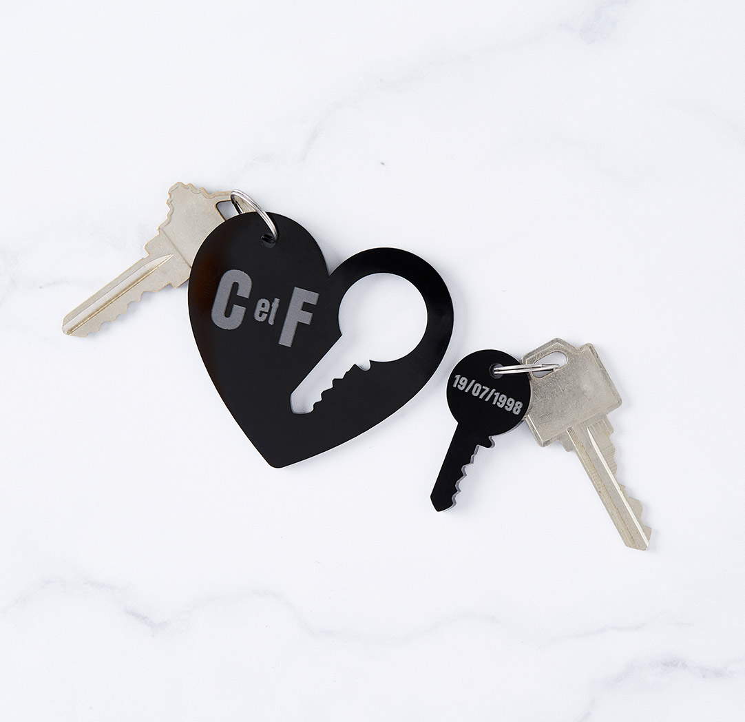La clé de mon cœur - noir