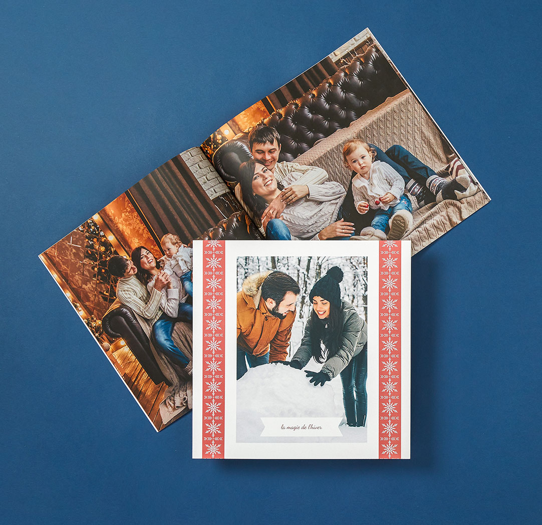 Albums photo à couverture souple personnalisée de 12 x 12 po