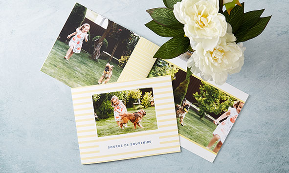 Albums photo à couverture souple personnalisée
