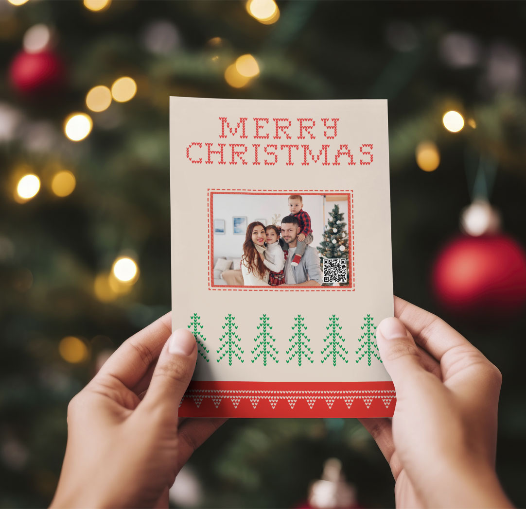 5x7 Flat Video Greeting Cards