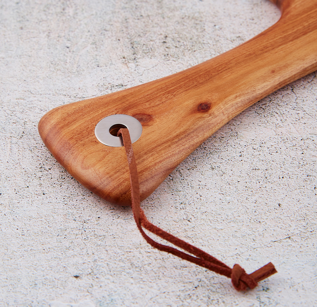 Planche à découper rectangulaire personnalisée en acacia