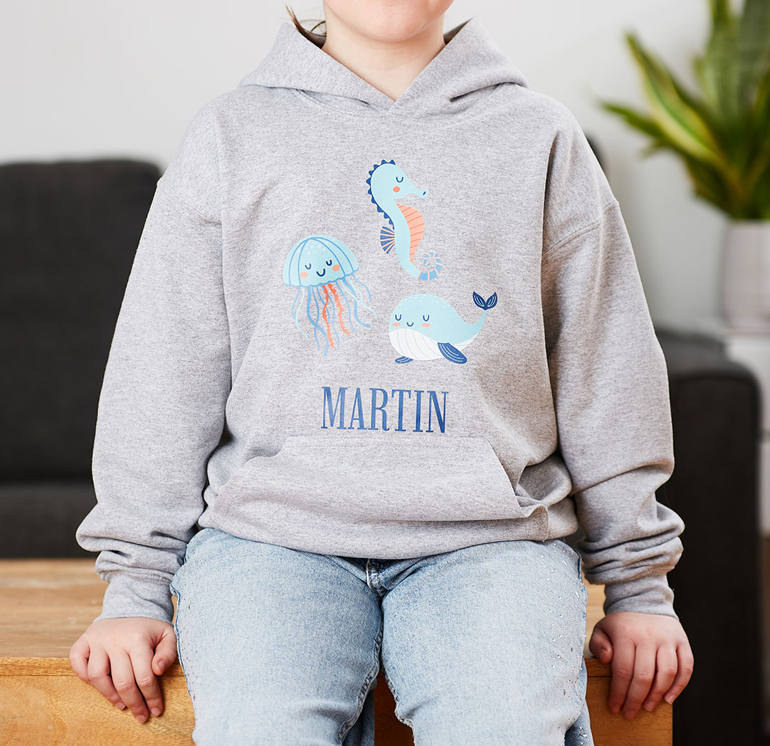 Youth Hoodie - Grey (S)