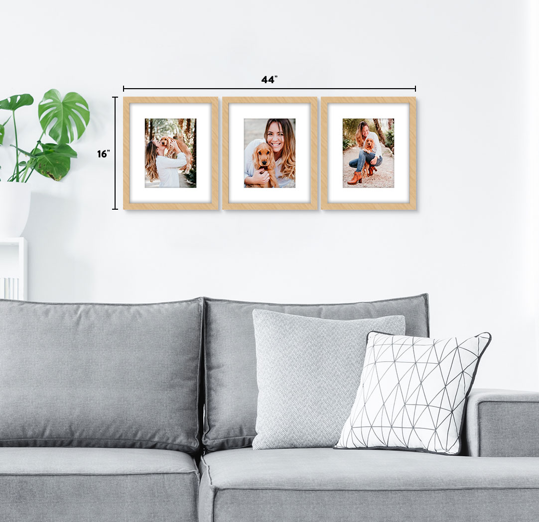 8x10 Wood - Set of 3