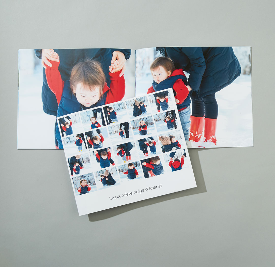 Livre imprimé de 8 x 10 po