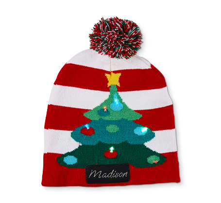 Personalized LED Touque - Tree