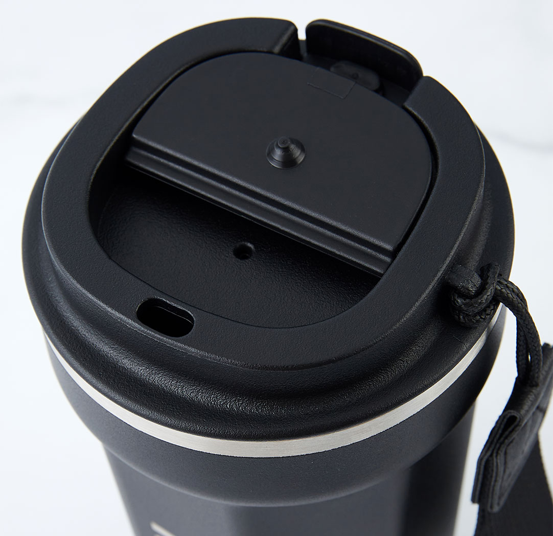 510ml Black Personalized Coffee Tumbler