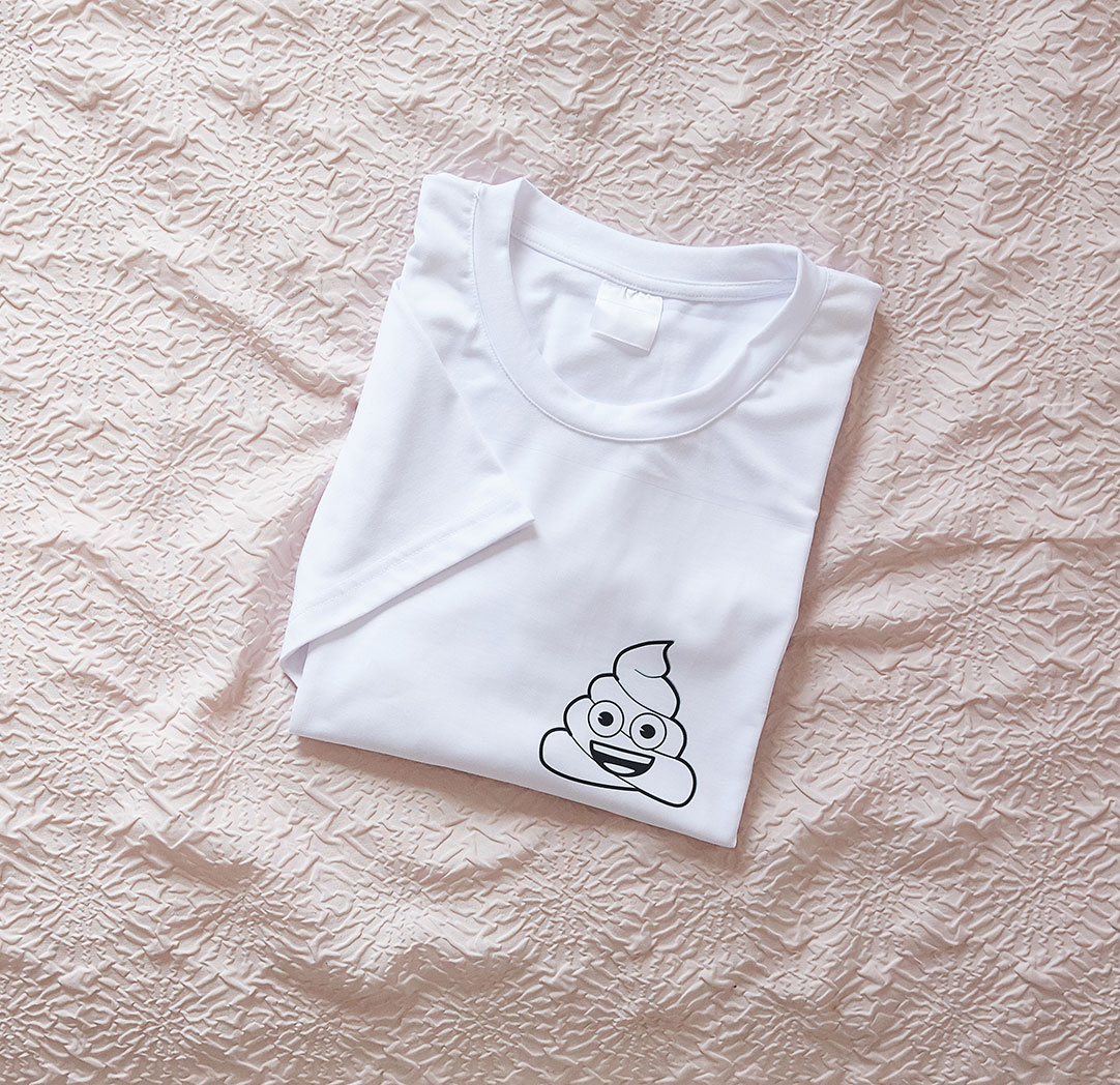 T-shirt (Très grand) avec emojis