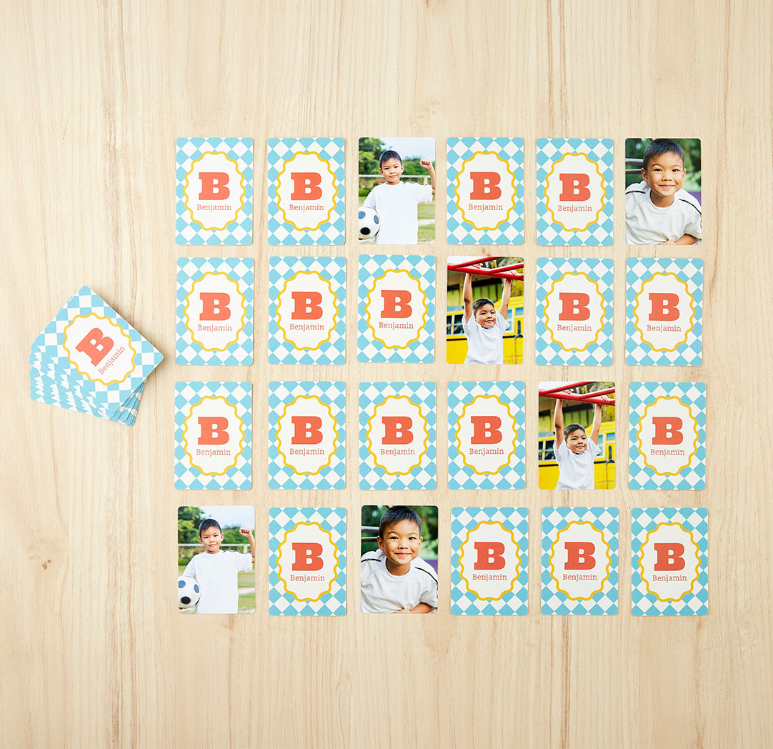 Memory Game (Set of 24 Cards - 12 Pairs)