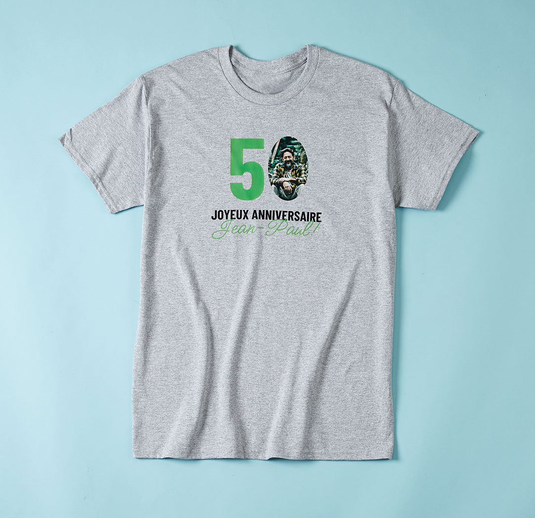 T-shirt gris (grand)