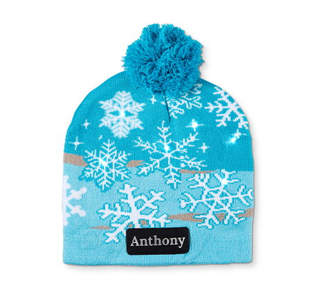 Personalized LED Touque - Snowflake