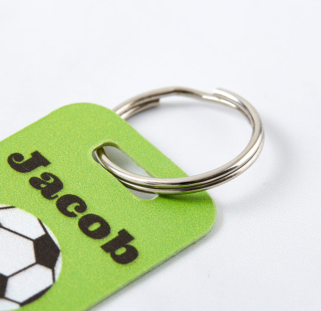 1x1.5" Small Personalized Bag Tags (Set of 2)