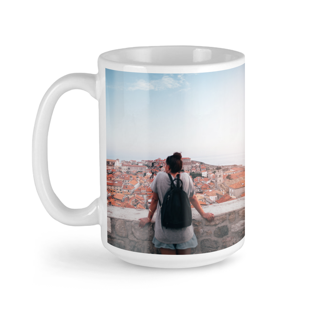 Tasses avec photo de 15 oz