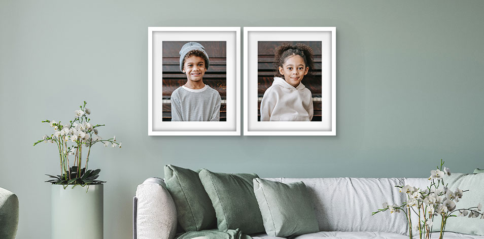 16x20 White - Set of 2