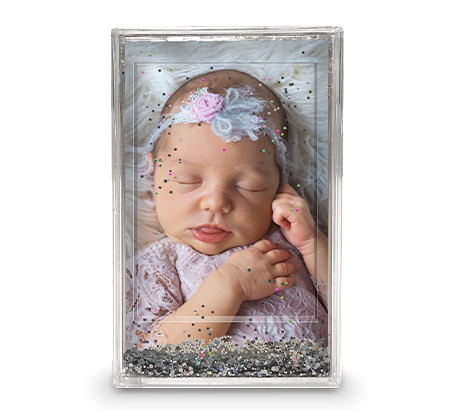 2.25x3.5 Glitter Frame