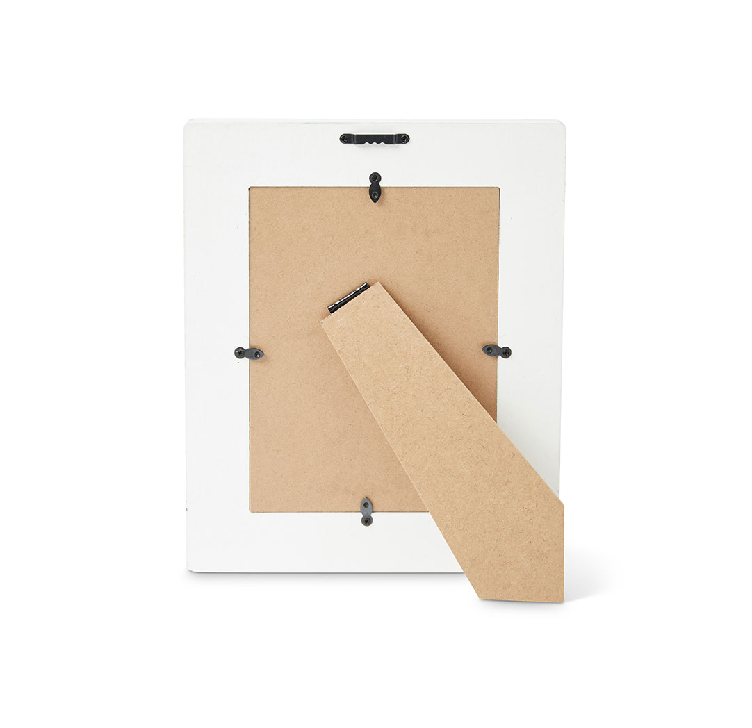 Cadre à motif de palme sculpté 6 x 8 po