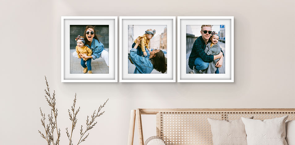 16x20 White - Set of 3