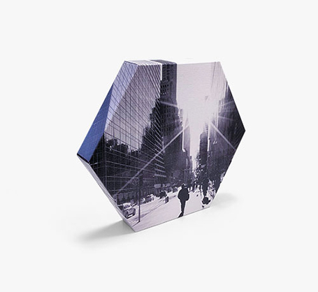 Photo sur toile hexagonale