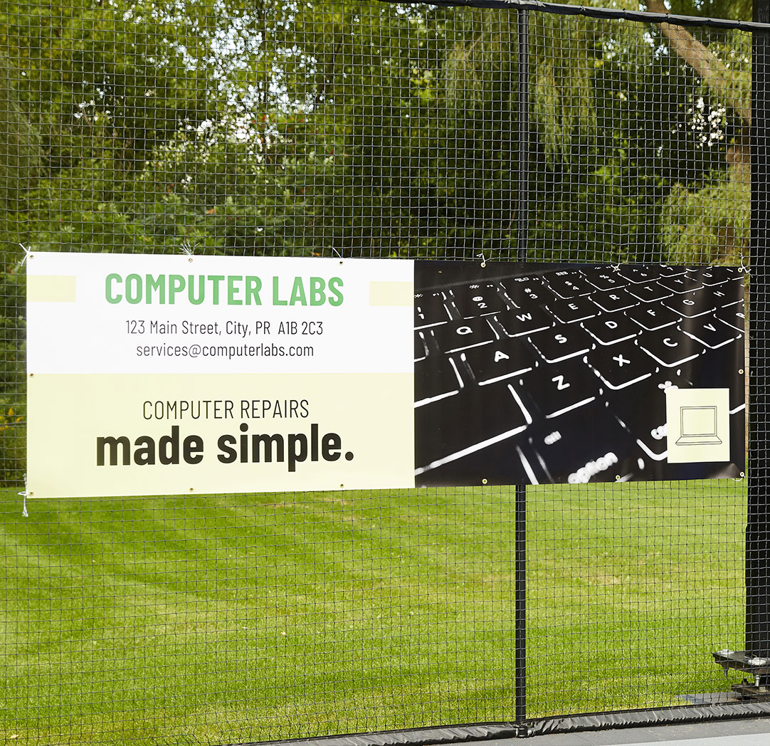 120x36" Vinyl Banner