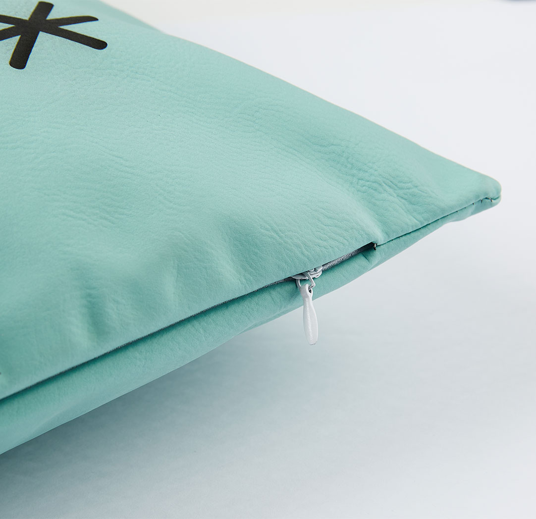 Housse de coussin de 15 x 15 po blanche