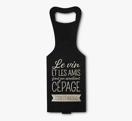 Sac pour bouteille de vin personnalisé