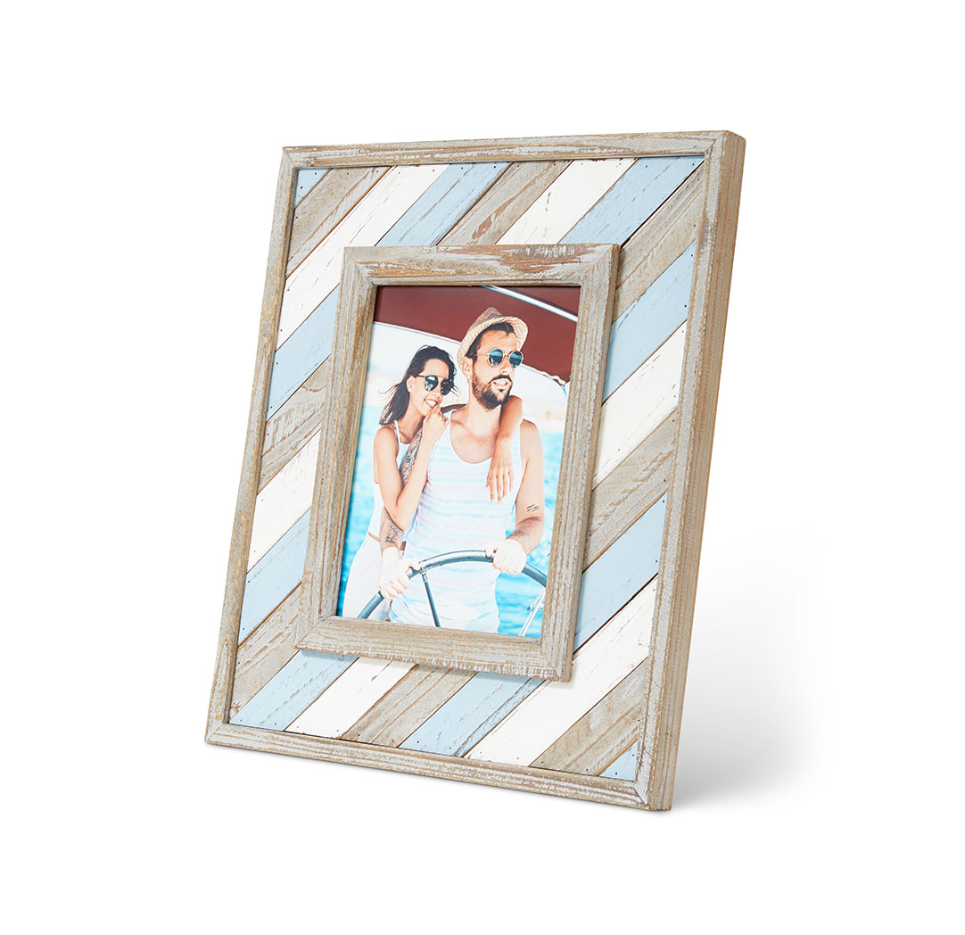 6x8 Diagonal Stripe Frame