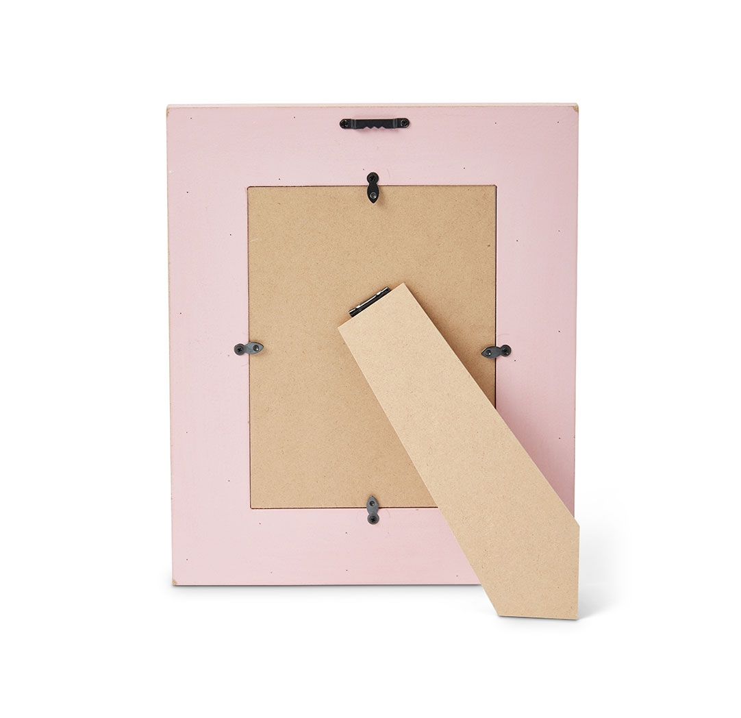 Cadre avec flamands sculptés 6 x 8 po