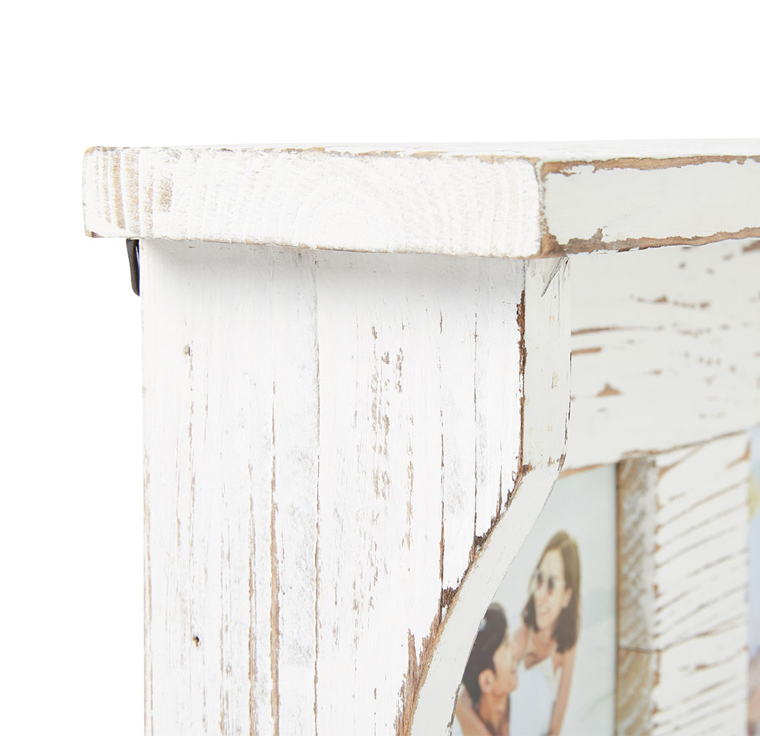 4x4 White Distressed Hooks (3)