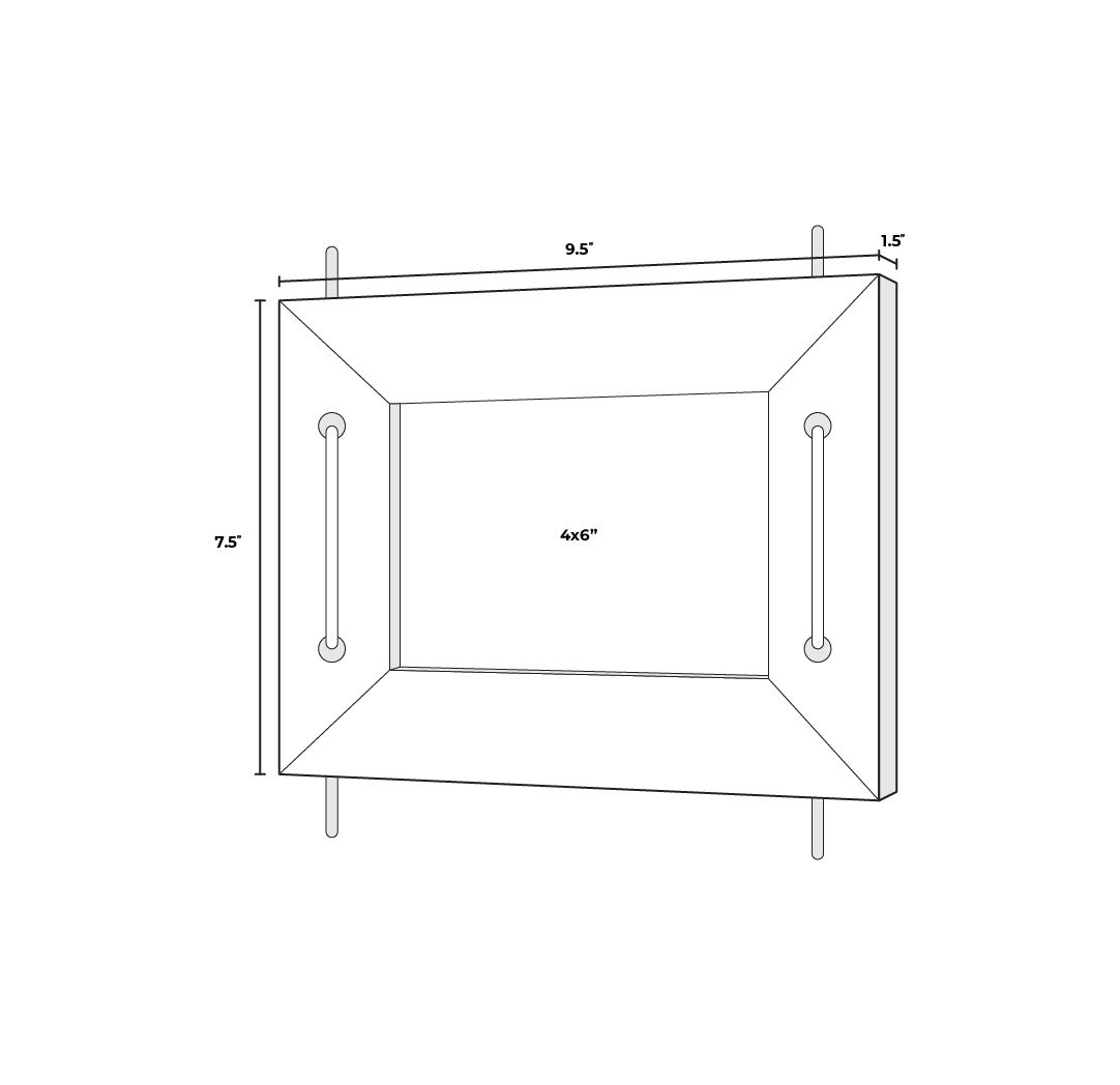 4x6 Rustic Wood Frame (3)