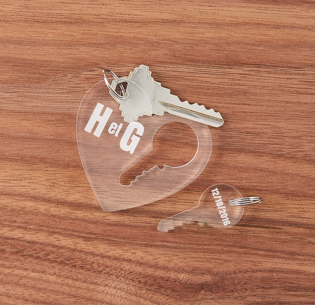 La clé de mon cœur - transparente