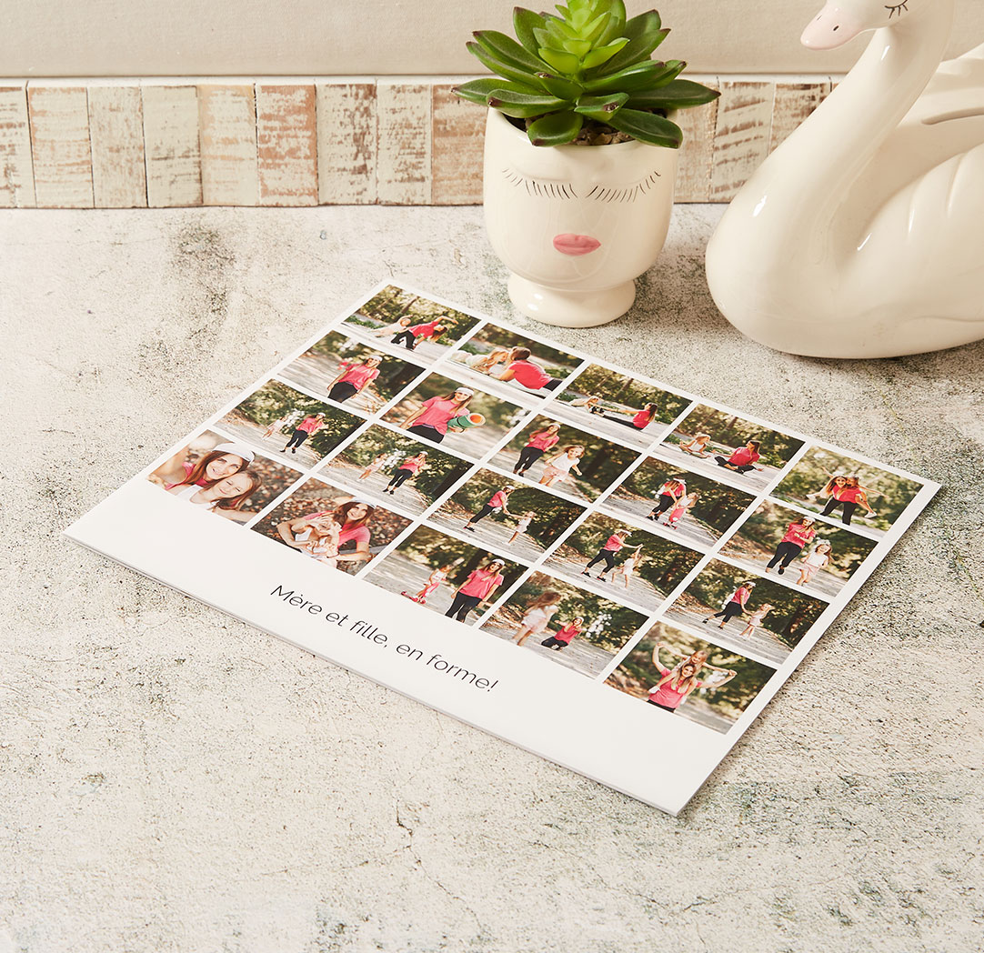 Livre imprimé de 8 x 10 po