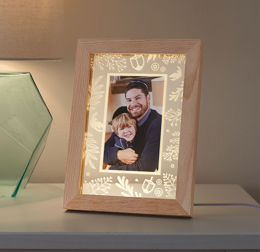 Hanukkah - LED Frame
