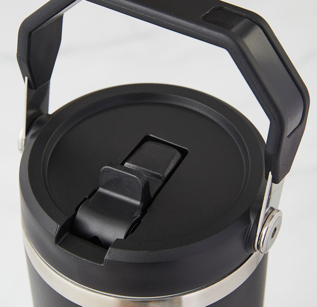 Gobelet personnalisé noir de 30 oz