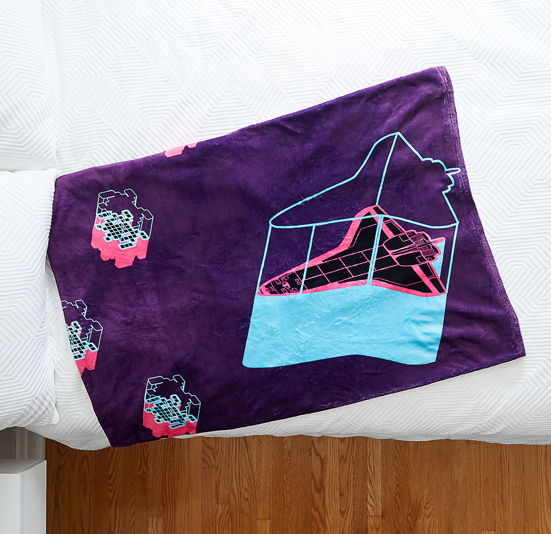 Couverture ultra moelleuse de 50 x 60 po avec emojis